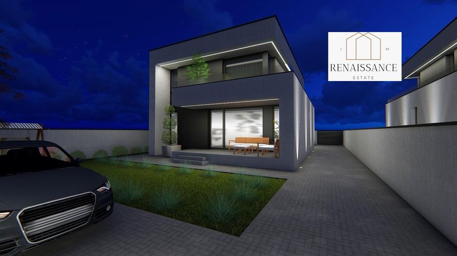 Vila 5 Camere 3 Bai 145mp Utili 450mp Teren | Proiect Modern - Panouri - Poză 19