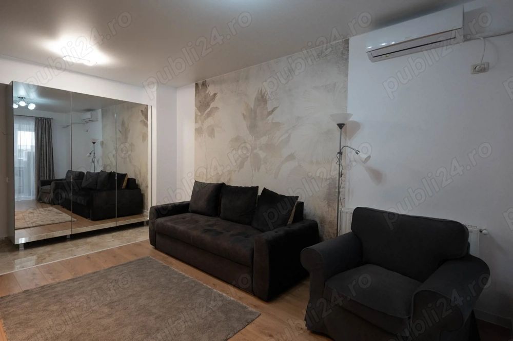 Închiriez apartament 2 camere lux, Unirii, centrală proprie - Poză 2