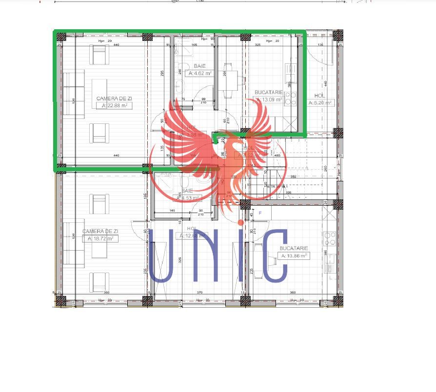 Garsoniera decomandata,44.17 mp Cornitoiu - Poză 1