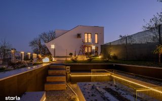 Casa in sistem smart home pe malul lacului Buftea de inchiriat - Poză 3