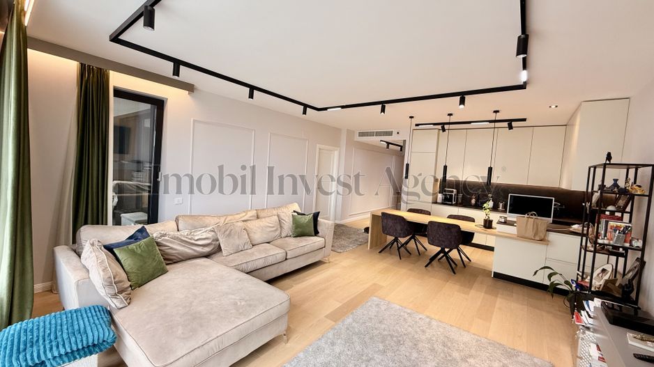 Apartament 2 camere | 77,4 mp utili + logie 11,7 mp | Finisaje premium - Poză 4