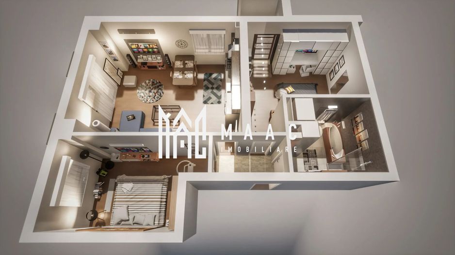 Apartament 3 Camere la Cheie I Finisaje de LUX I 0% Comision - Poză 14