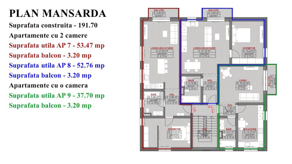 Giroc-Eso | S.A.D-uri si Apartamente cu 1 si 2 camere - Poză 6