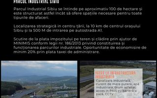 HALE INDUSTRIALE MODERNE ÎN PARCUL INDUSTRIAL SIBIU | 2200mp Teren 200mpu - Poză 3