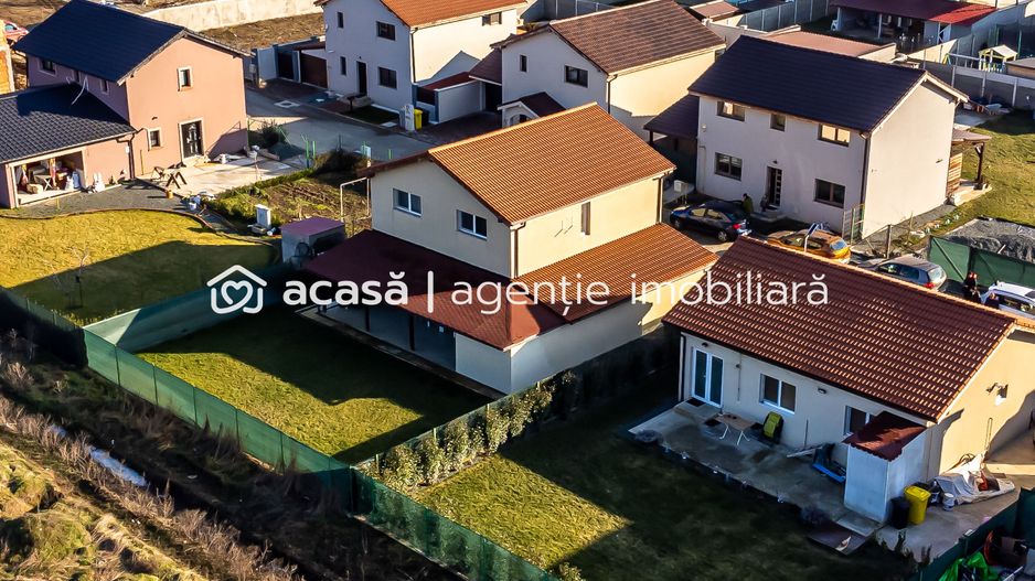 Casă cu mansardă, nouă, mobilată și utilată, în cartier Athena - Poză 15