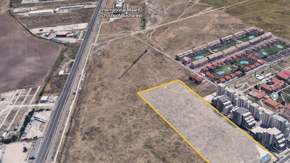 Lot intravilan scoala americana cu autorizatie - Poză 1