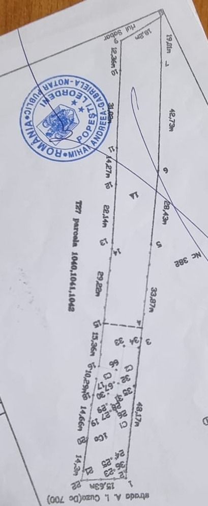 Teren Stradal Cu utilitati - Poză 3