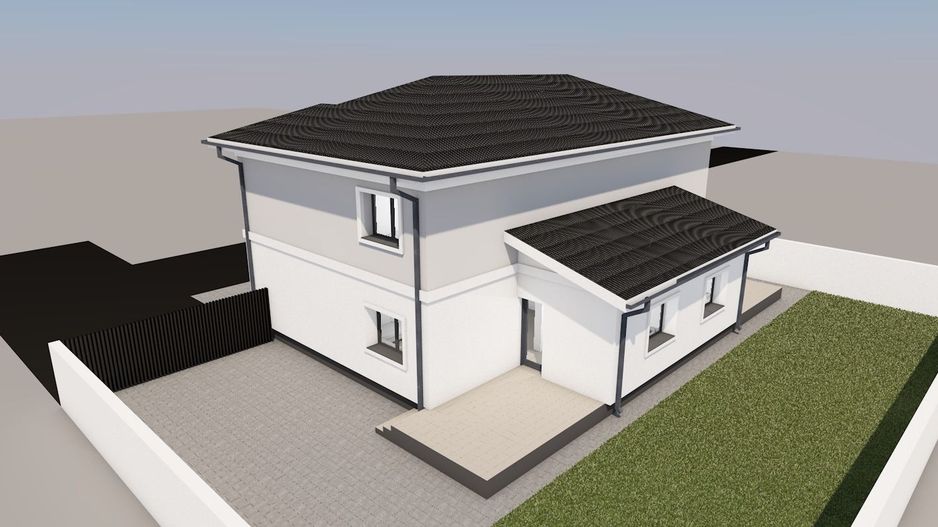 Duplex cu 4 camere-97mp |Moșnița Veche| - Poză 6