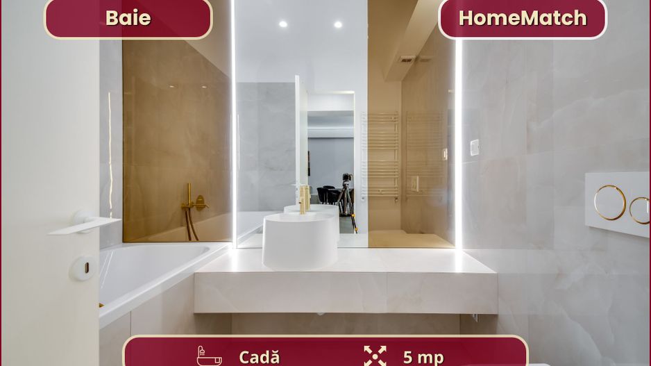 Cortina North || 2 camere || Parcare subterană || Comision 0% - Poză 8