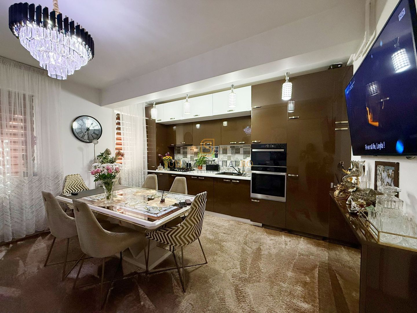 Apartament 2 camere, mobilat/utilat, dressing, 3 locuri de parcare - Poză 4