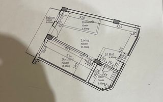 Oportunitate de investite zona Hasdeu, bloc nou,vis a vis de Platinia! - Schiță 10