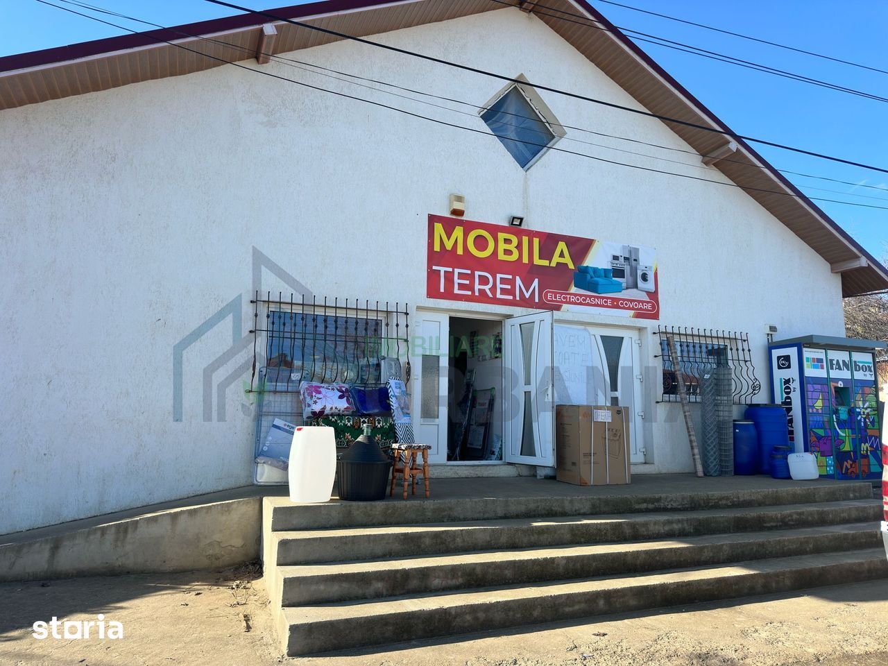 Spațiu comercial de închiriat, 182 mp, ultracentral, Deleni, Iași – vizavi de PROFI - Poză 1