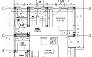 Casa noua, P+M, 4 camere, terasa, teren 500 m2, central, Cornu - Poză 6