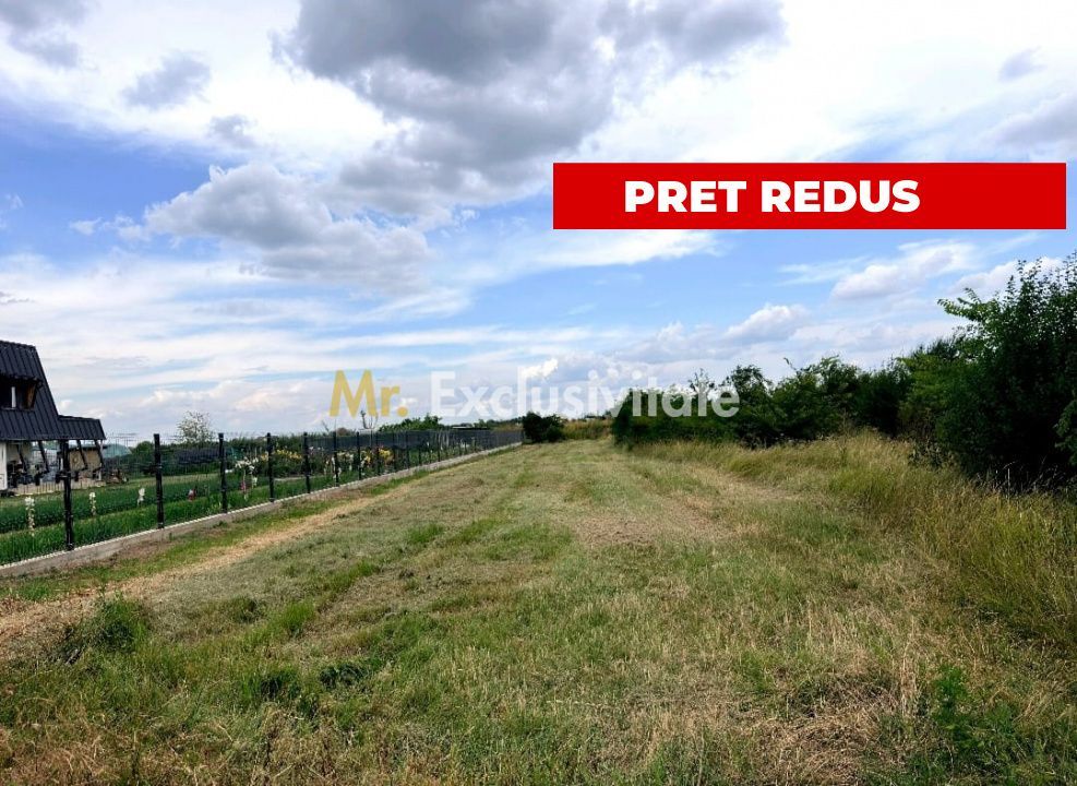 Teren de vanzare in Comuna Bradu – 1.374 mp | Deschidere 13,97 ml | 0% - Poză 1