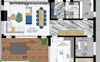 Vila premium Faget | 930 mp teren | Smart home | Finisaje de lux! - Schiță 19