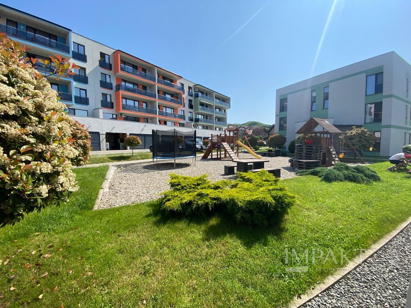 Apartament cu 2 camere, mobilat complet, complex privat - Borhanci - Poză 10