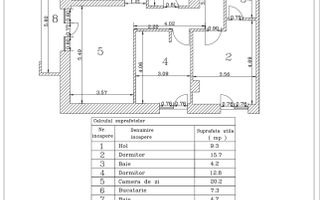 OPORTUNITATE | 3 CAMERE | DECOMANDAT | LOC DE PARCARE | 2025 - Schiță 15