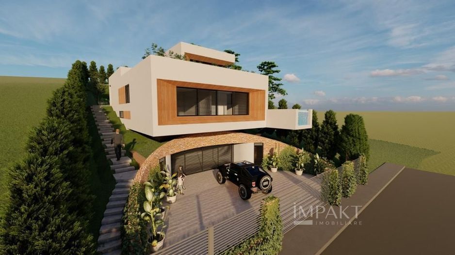 Casa cu teren de 937 mp, acces privat din str Eugen Ionesco! - Poză 1