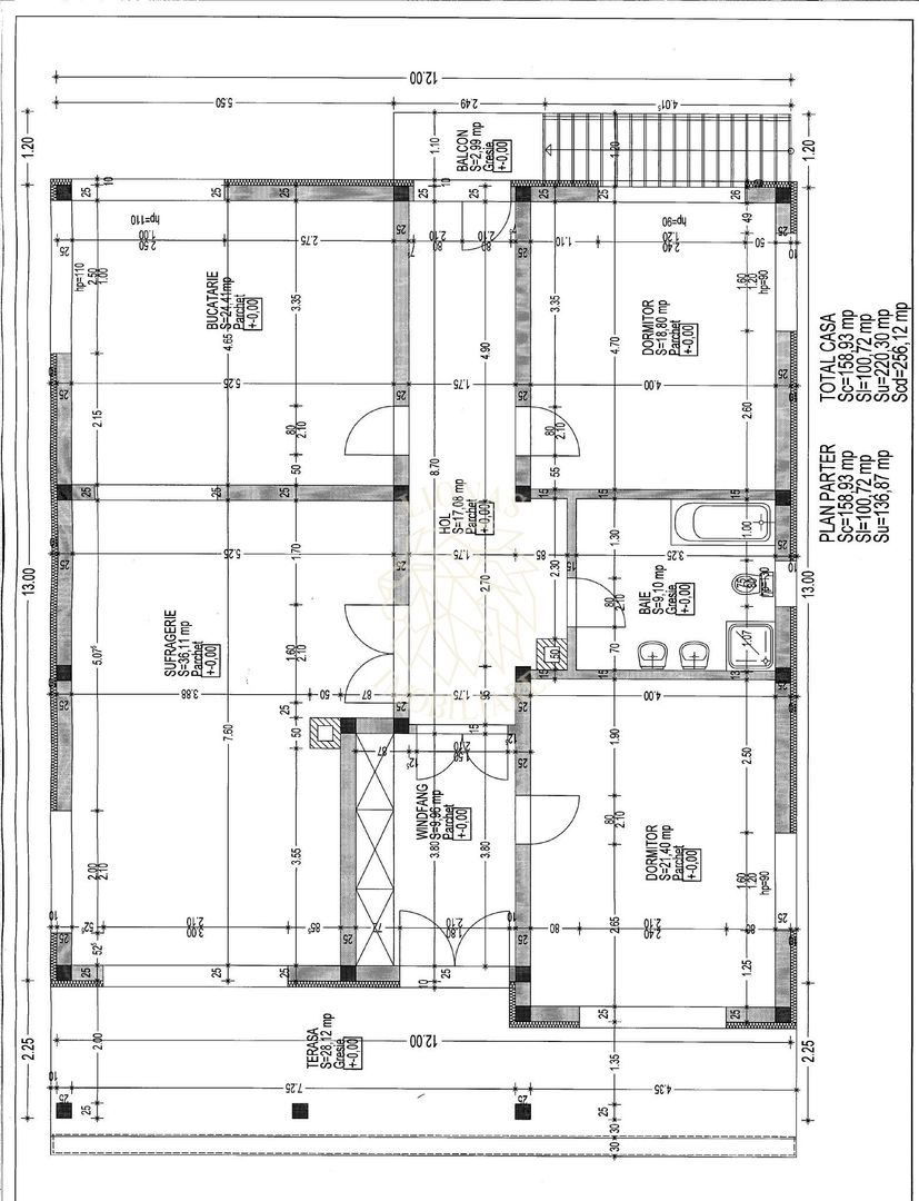 Casa 4 camere 220 mp-teren 7 ari-garaj-terasa 28 mp-Poiana Ilvei - Poză 3