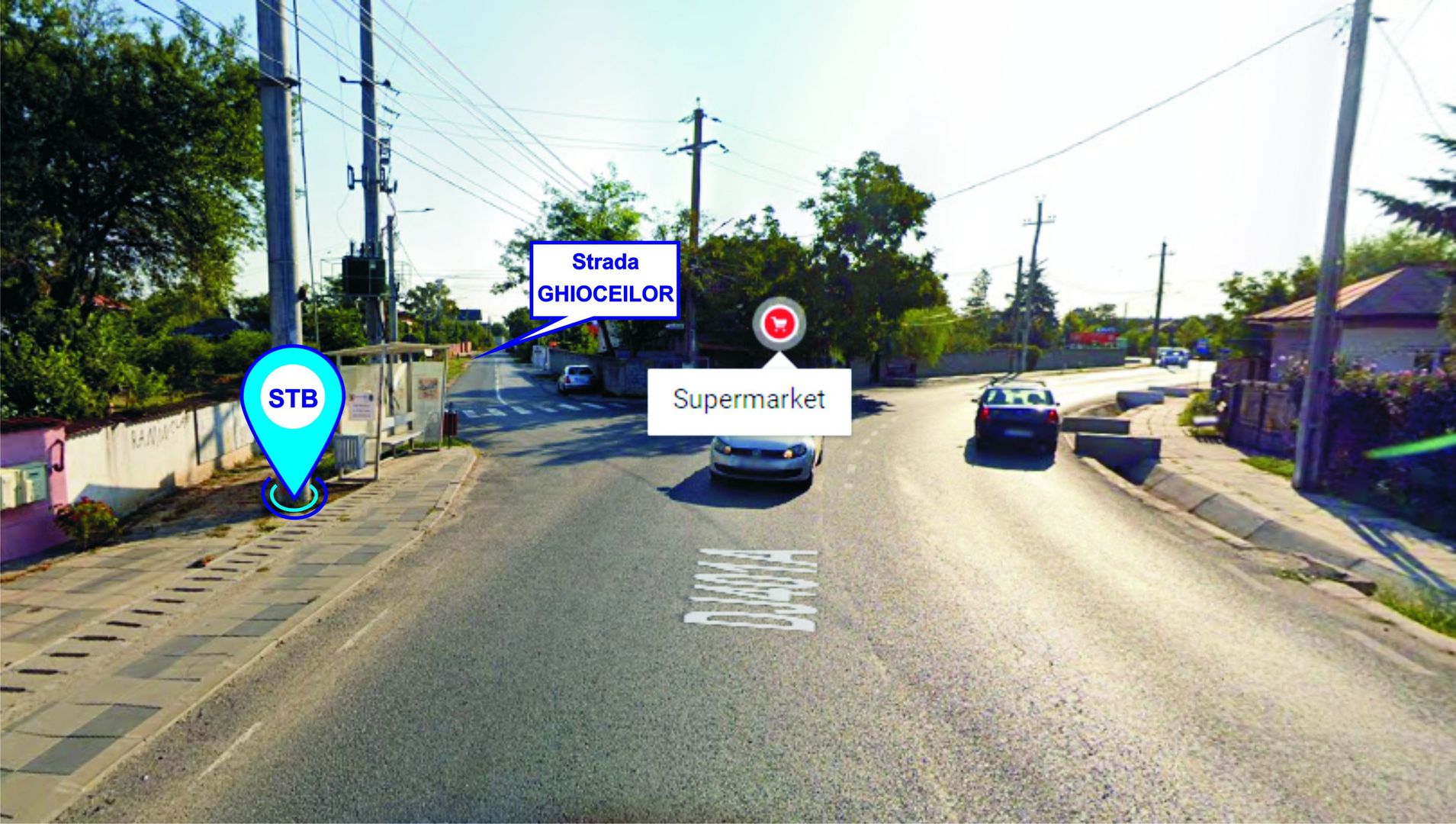 Teren de vanzare Domnesti - Ghioceilor, utilitati, zona case/vile, STB - Poză 2