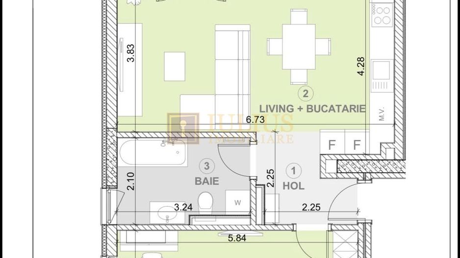 2 camere de închiriat | Torontalului Ateneo| parcare | prima închiriere bloc nou - Poză 17