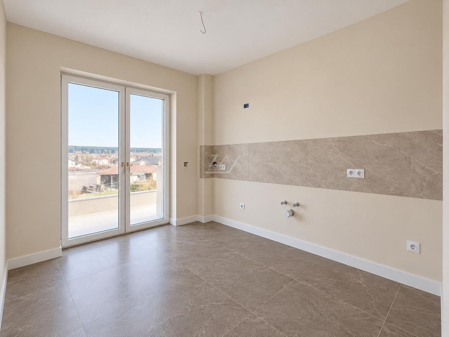 Apartament nou ESO. 3 camere si 2 bai. Bucatarie separata. Etaj intermediar. - Poză 3