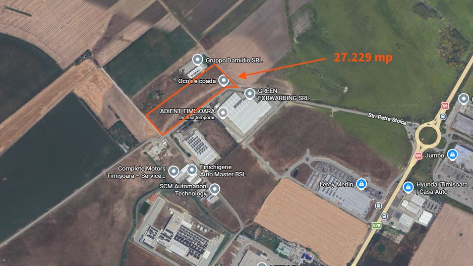 Teren parcelat 27.299mp Timisoara / Zona Sagului - Poză 1