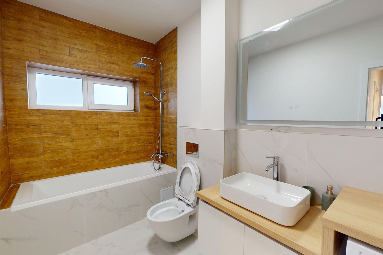 Apartament cu 3 camere, mobilat complet, terasă 9.11 - întabulat - Poză 8