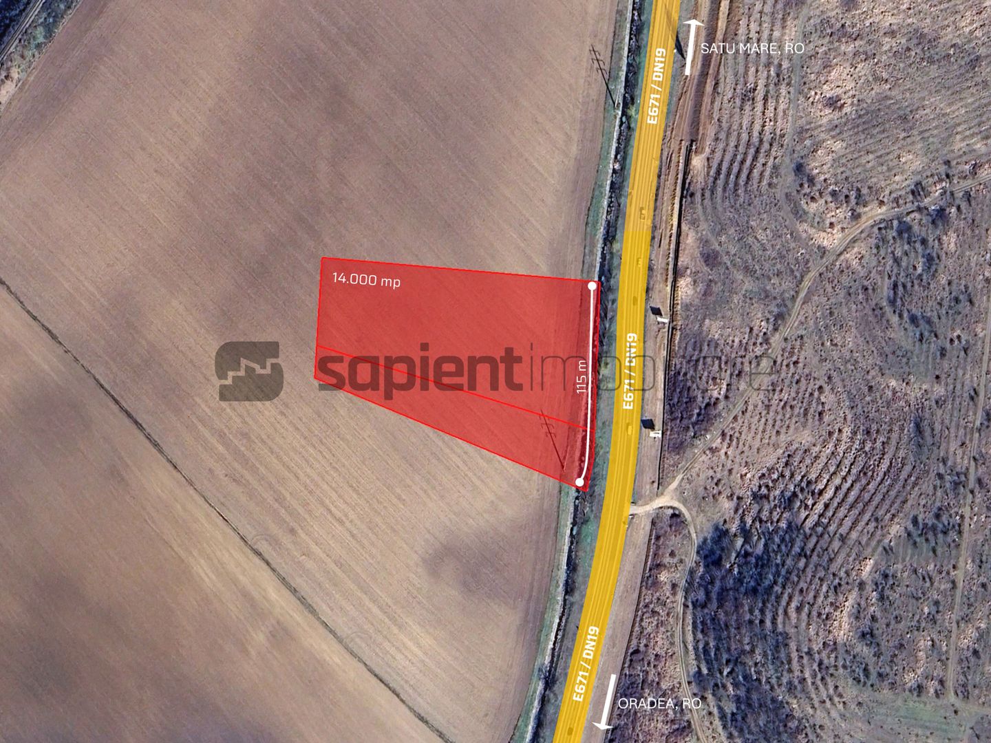 Sapient | Teren industrial-logistic în Episcopia, Oradea - Poză 1