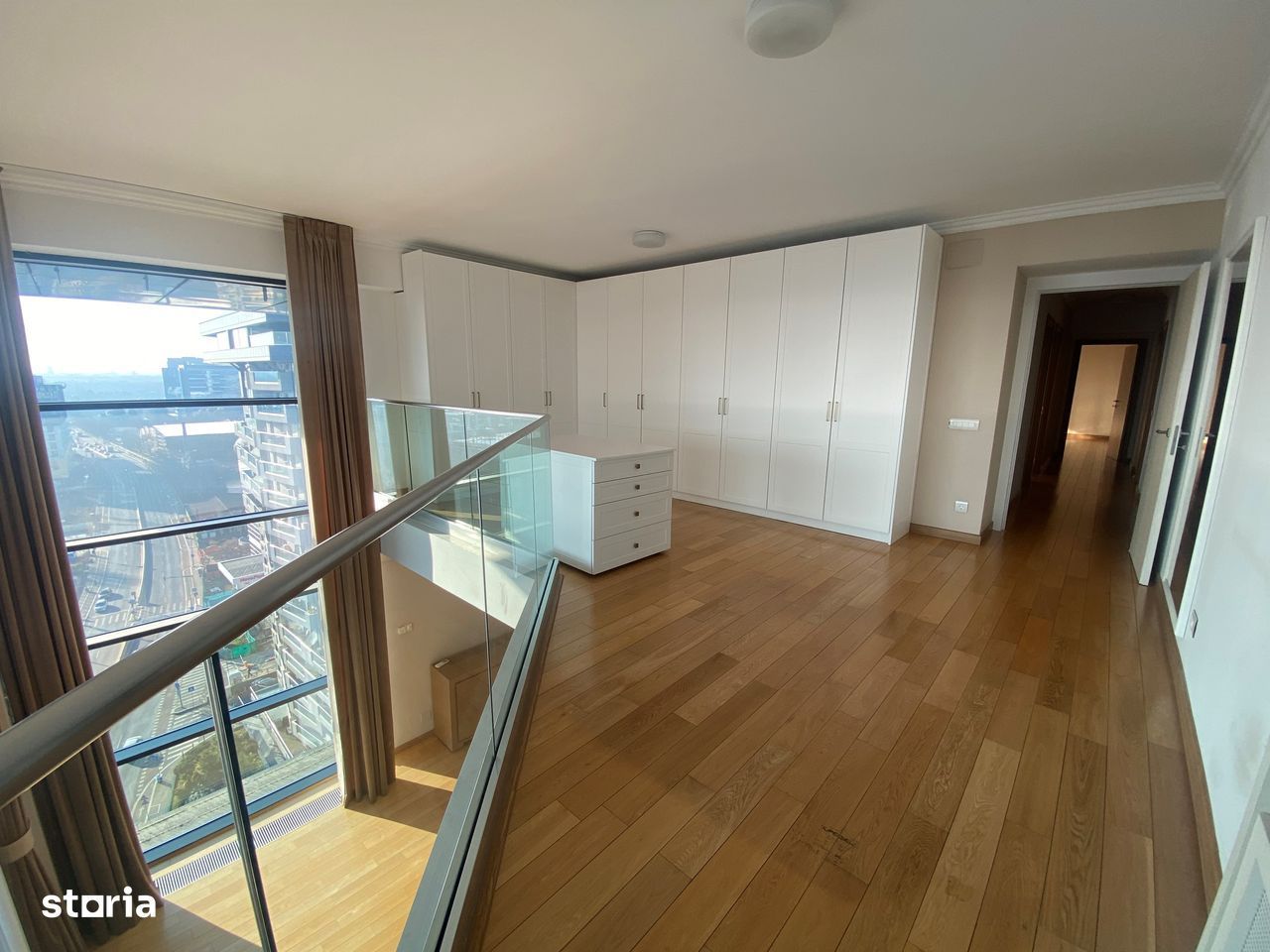 Duplex spectaculos 5 camere 266mp balcoane 32mp Pipera, Floreasca Nord - Poză 8