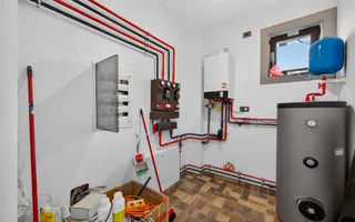 Vila cu arhitectura deosebita, teren 636mp, Cristian, Brasov - Poză 35