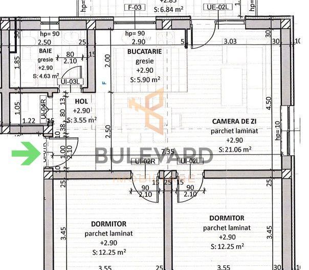 Apartament cu 3 camere + parcare, zona strazii Libertatii! - Poză 1