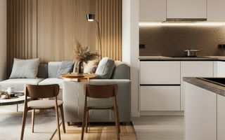 Apartament modern cu 3 camere si balcon, bloc nou,acces metrou Berceni - Poză 1