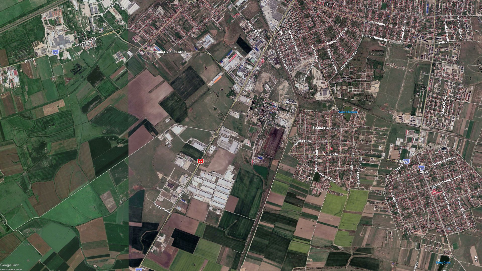 TEREN INDUSTRIAL PENTRU HALE ZONA CALEA SAGULUI. - Poză 4