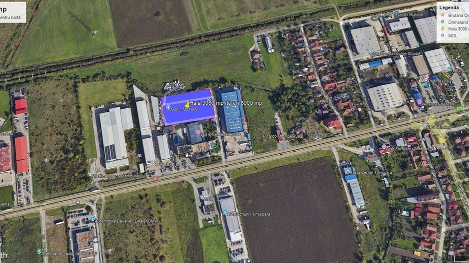 Hala logistica/industriala de vanzare in Timisoara-Calea Lugojului 3000 mp. - Poză 1