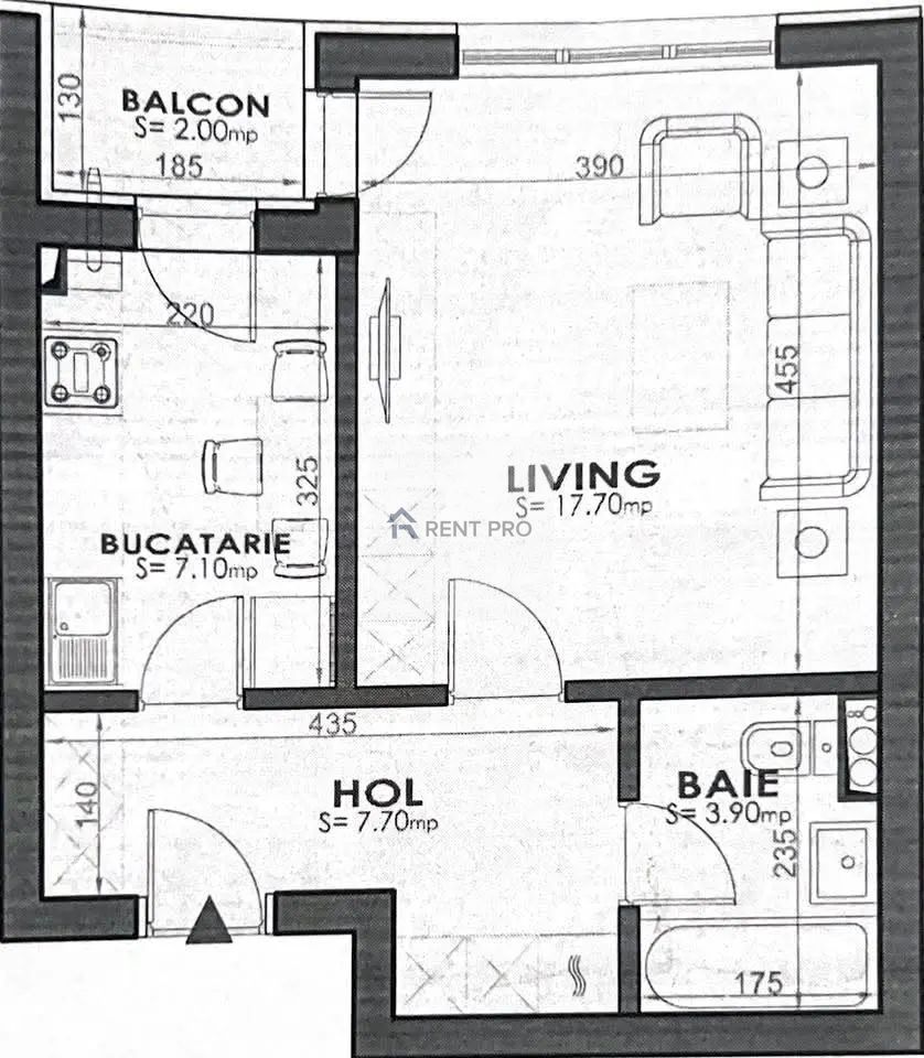Garsoniera Exigent Plaza Residence Mall Afi Metrou Lujerului - Poză 7