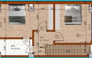 Apartament de vanzare 3 camere*** Domenii - Poză 27