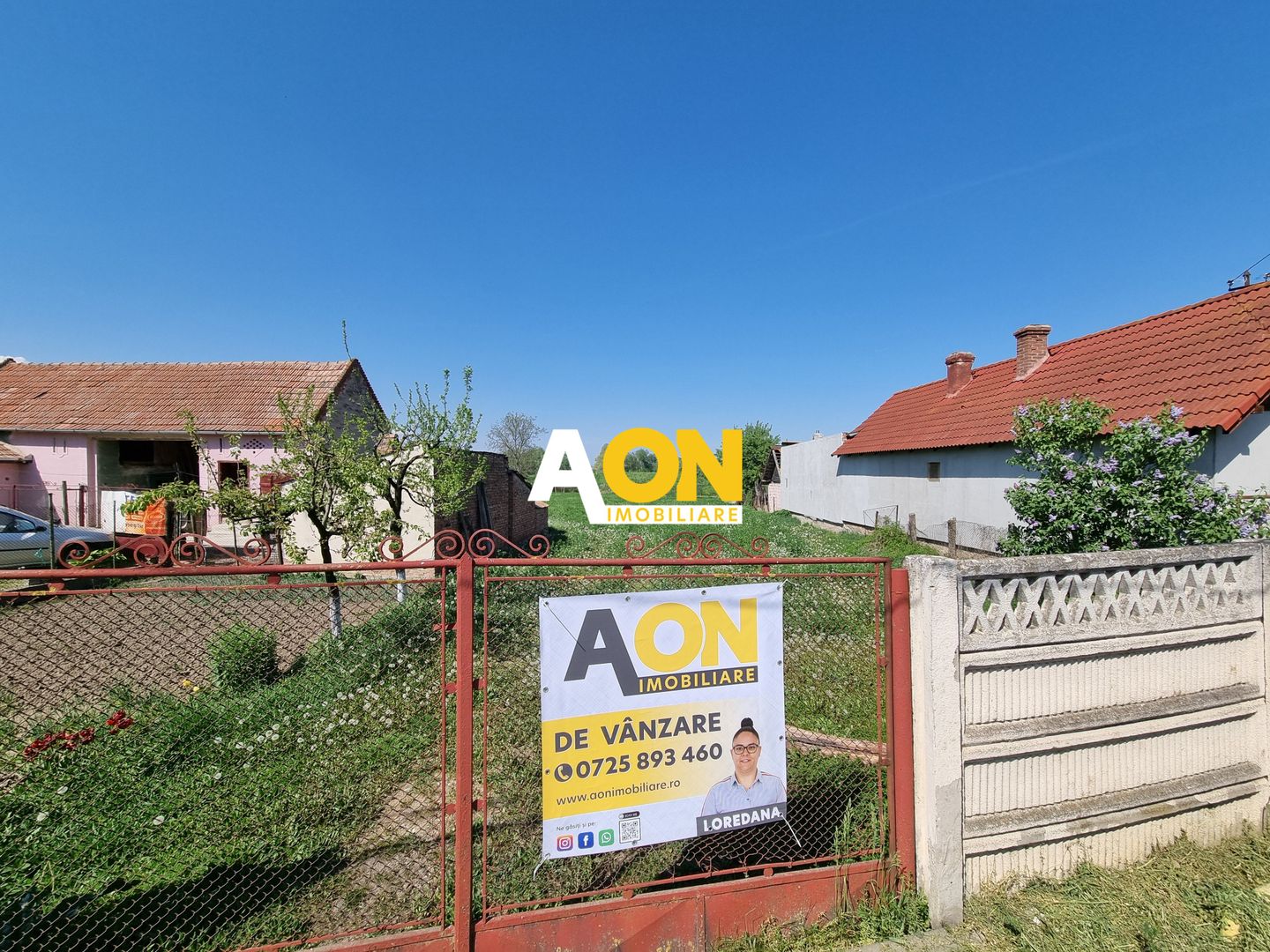 De vanzare 1218 teren intravilan, cu utilitati si asfalt, Oarda de Jos - Poză 1