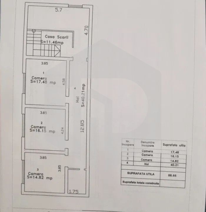 Apartament 3 camere | zona Turnisor | Nou | 80mpu | IDEAL INVESTITIE - Poză 5