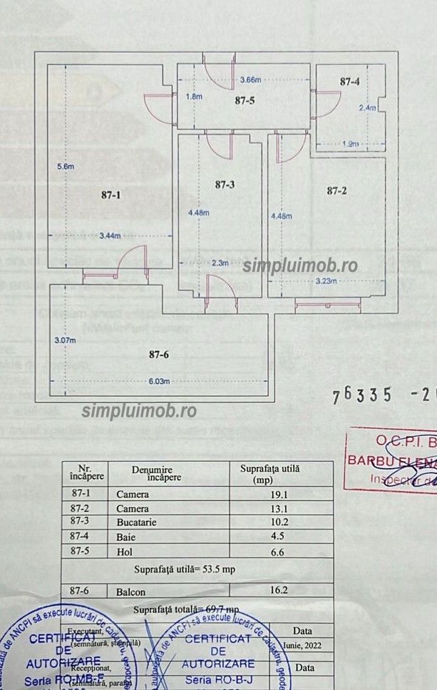 Titan 2 Camere Bloc Nou Terasa Parcare - Poză 14