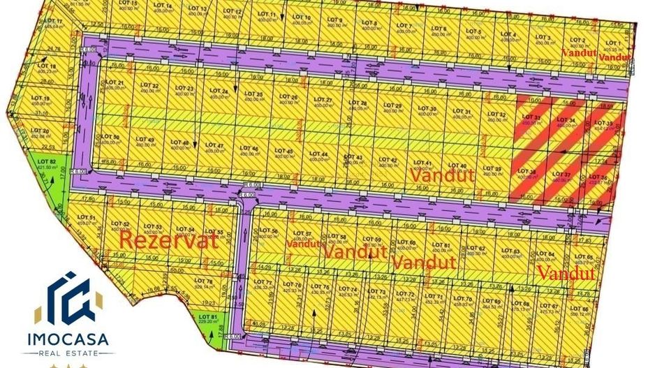 De vanzare Teren parcela loc de casa noul cartier Aradul nou Arad - Poză 1