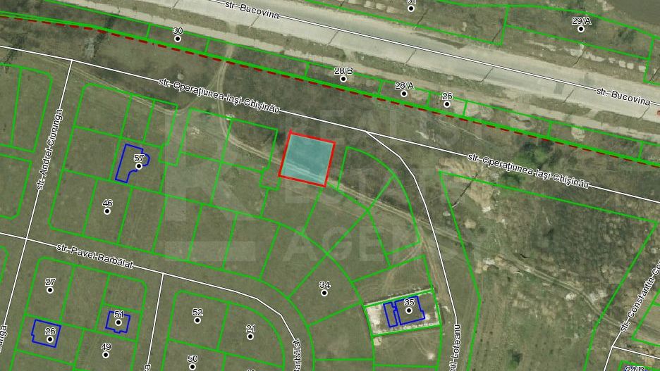 Vânzare, teren pentru construcție, 5 ari, strada Bucovinei, Râșcani - Poză 1