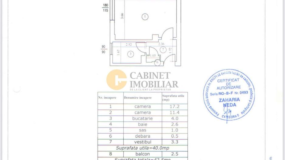 2 camere | Fac de Drept - Mihail Kogalniceanu | Etaj intermediar - Poză 11