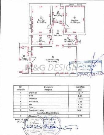Apartament 3 camere Giroc - Poză 13
