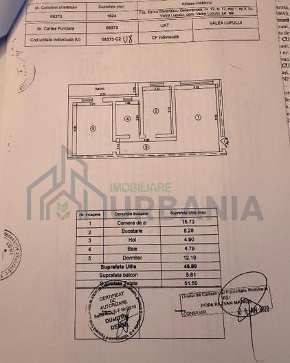 Apartament 2 camere, Valea Lupului, cu parcare și curte - Poză 5