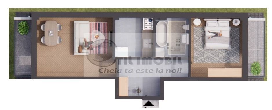 Apartament o camera - Pret promotional plata cash - Poză 2