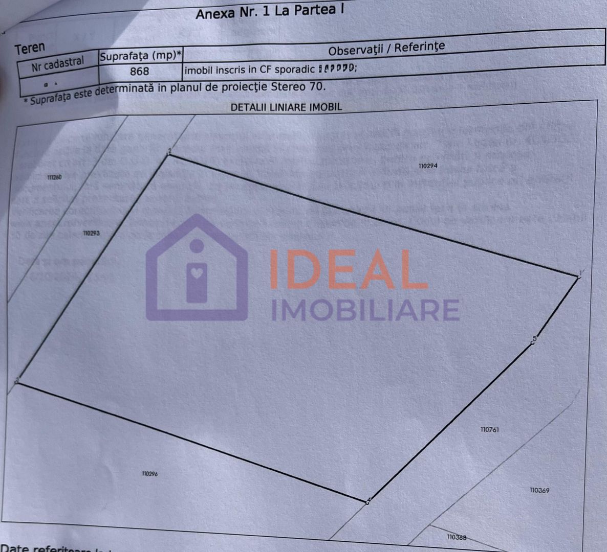 Teren extravilan 868 mp, Cârțișoara - Poză 7