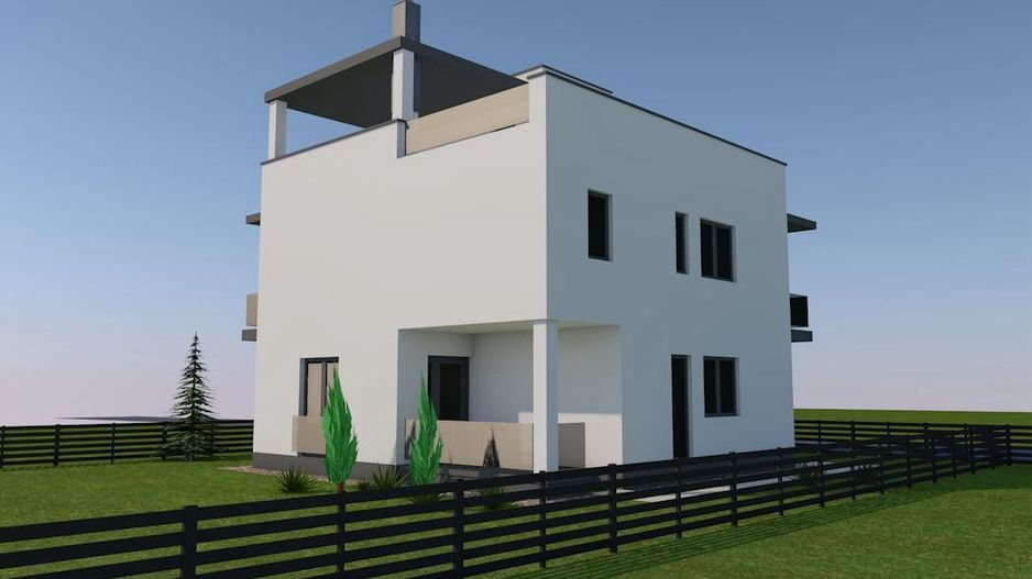 Casa 4 camere,4 bai,200mp,830mp teren,80mp terasa,0%comision - Poză 4