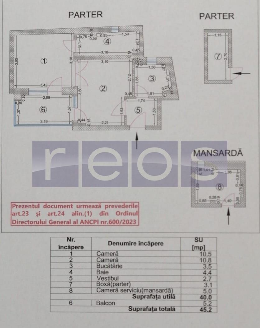 VANZARE 2 CAMERE | SEMIDECOMANDAT | ZONA CALEA MOSILOR - Poză 17