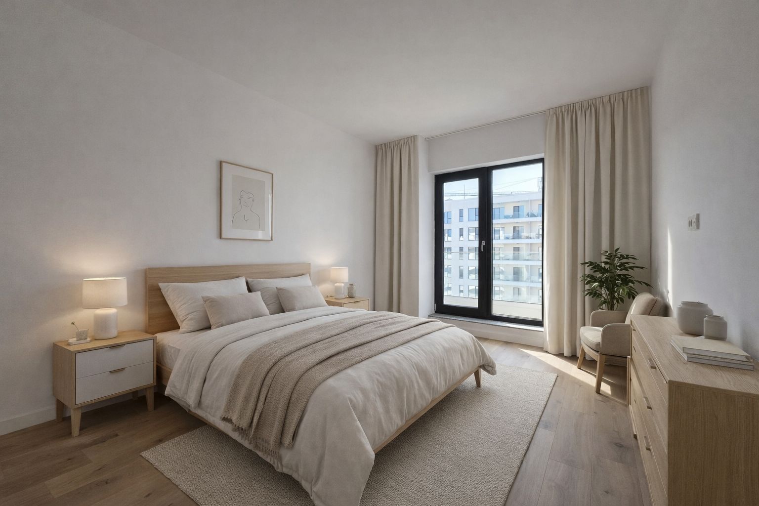 Apartament Finalizat 3 camere First Estates Pipera + parcare inclusa - Poză 20